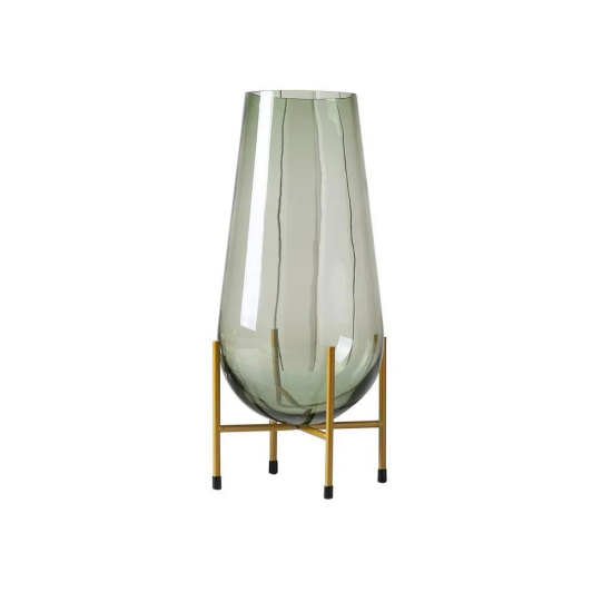 Ваза скляна "Carol" 15*38см R95310-XL (12шт)
