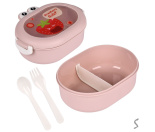 Ланч-бокс "Strawberry" 20.5*15.5*7.5см R93070 (60шт)