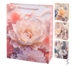 Пакет подарунковий паперовий L "Flowers 3D" 31*40*12см R34729-L (360шт)