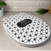 "PLAST ART" (372) Кришка для унітазу з малюнком KEEP CLEAN