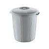 "PLAST ART" (AK-217) Смітник "Eco" круглий звичайна кришка 50л