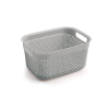 "PLAST ART" (M-162) КОШИК  DROP DESIGN   Б/КРИШКИ (23,5 x 17,5 x 12 CM)  3,3 Л