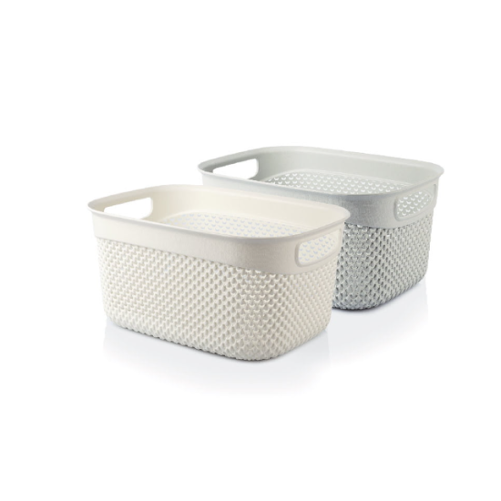 "PLAST ART" (M-163) КОШИК DROP DESIGN Б/КРИШКИ  6,6Л