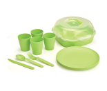 "PLAST ART" (M-761) НАБІР ДЛЯ ПІКНІКУ НА 4 ПЕРСОНИ (22пр)