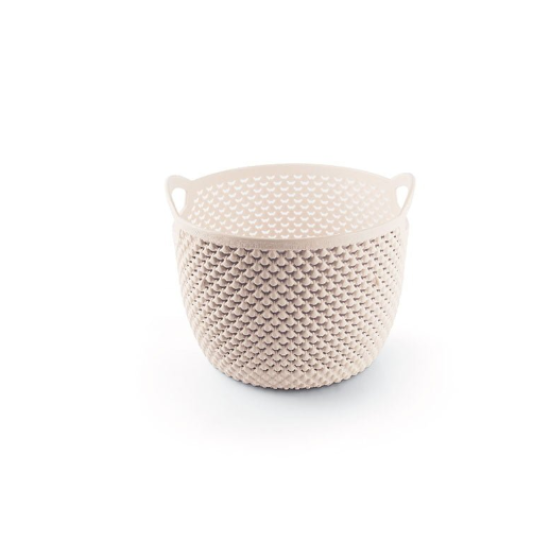 "PLAST ART" (M-153) КОШ. ДЛЯ ДРІБН. DROP DESIGN КРУГЛ. (19x15,5 cm) 3,3 Л