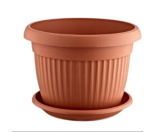 "PLAST ART" (BS-102) Горщик д/квітів з пiдст. "Ботанiк" 3.75л (40)